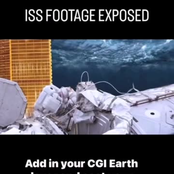 ISS IS A HOAX ON MAKIND NASA MEANS TO DECIEVE