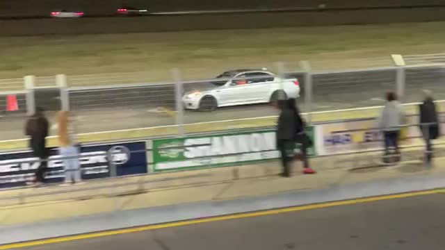 BMW M5 Drag Race