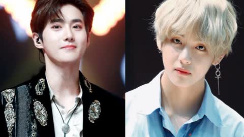 Bts V and Exo Suho 💜💜