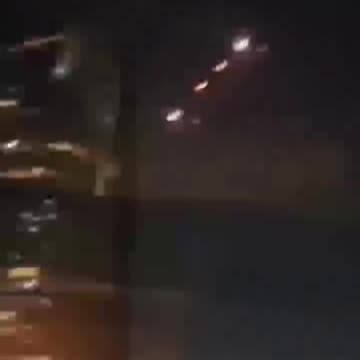 Giant UFO spotted in US city