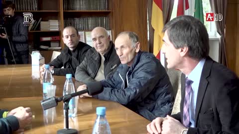 Делегация Минспорта России в Гали