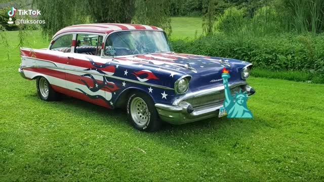 9/11 Tribute Patriotic 57 Chevy
