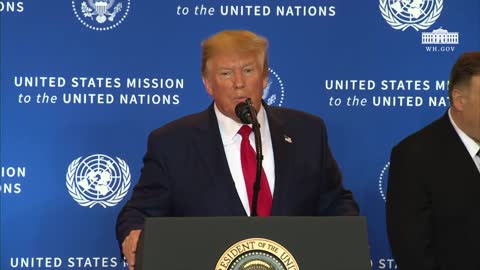 President Trump Participates in a Press Conference 2019