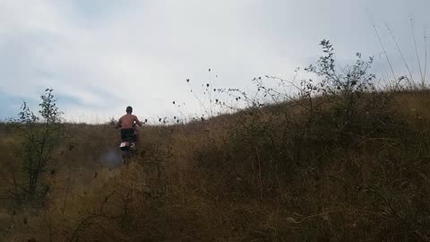 DANGEROUS hardcore enduro climb