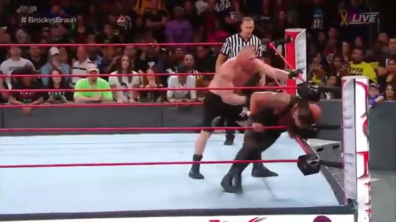 Brock Lesnar vs brown strange WWE dhamaka trending video