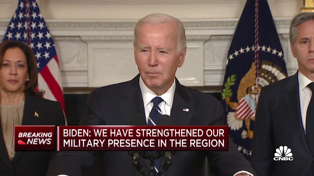 President Biden We stand with Israel