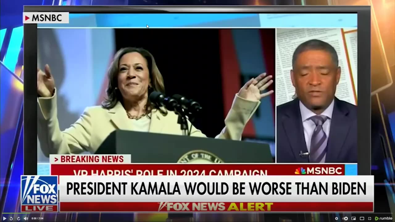 PRESIDENT KAMALA HARRIS. SLIMEBAG GAVIN NEWSOME. GET READY USA