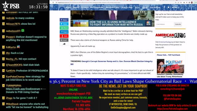 2022-04-07 18:09 EDT - Freedom Rings: with Pamphlet Anon