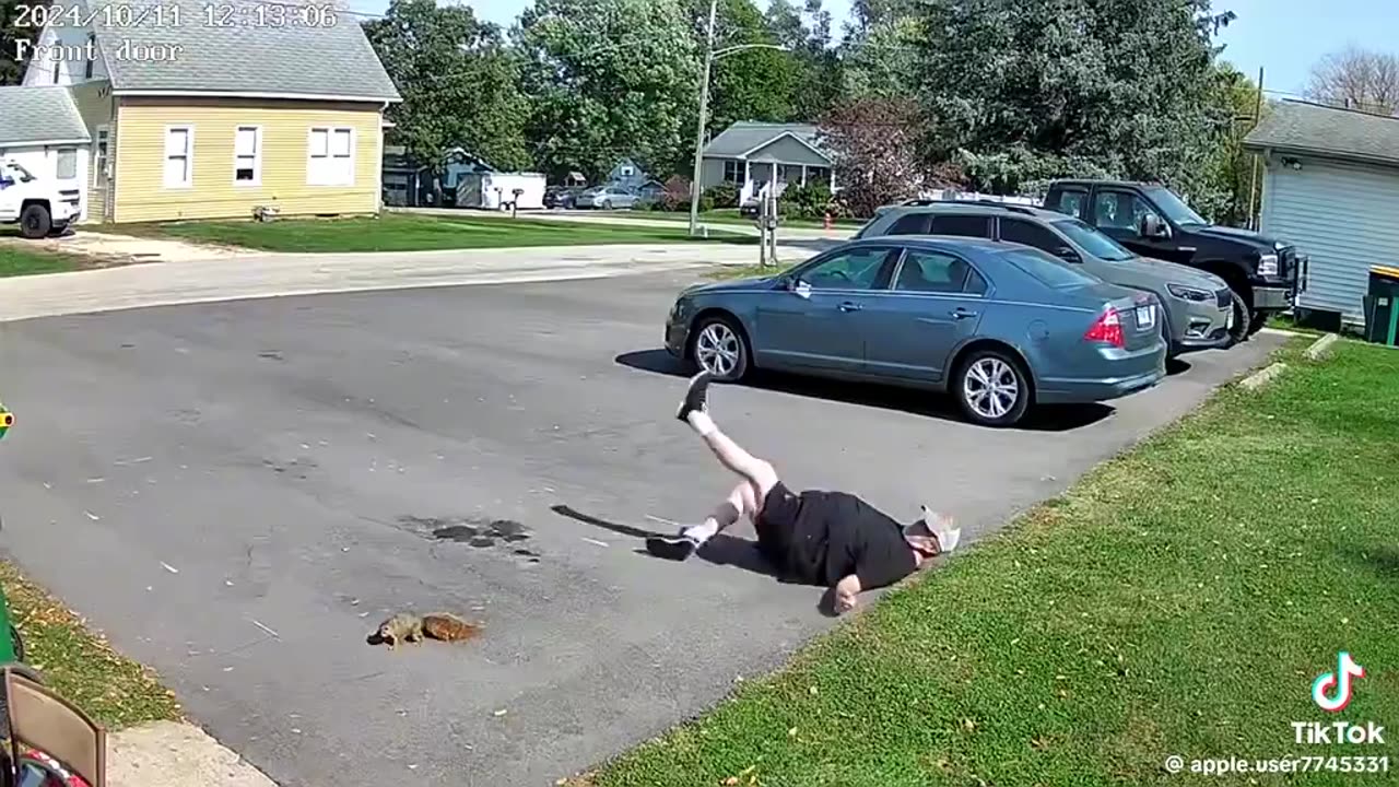 Man Vs Squirrel