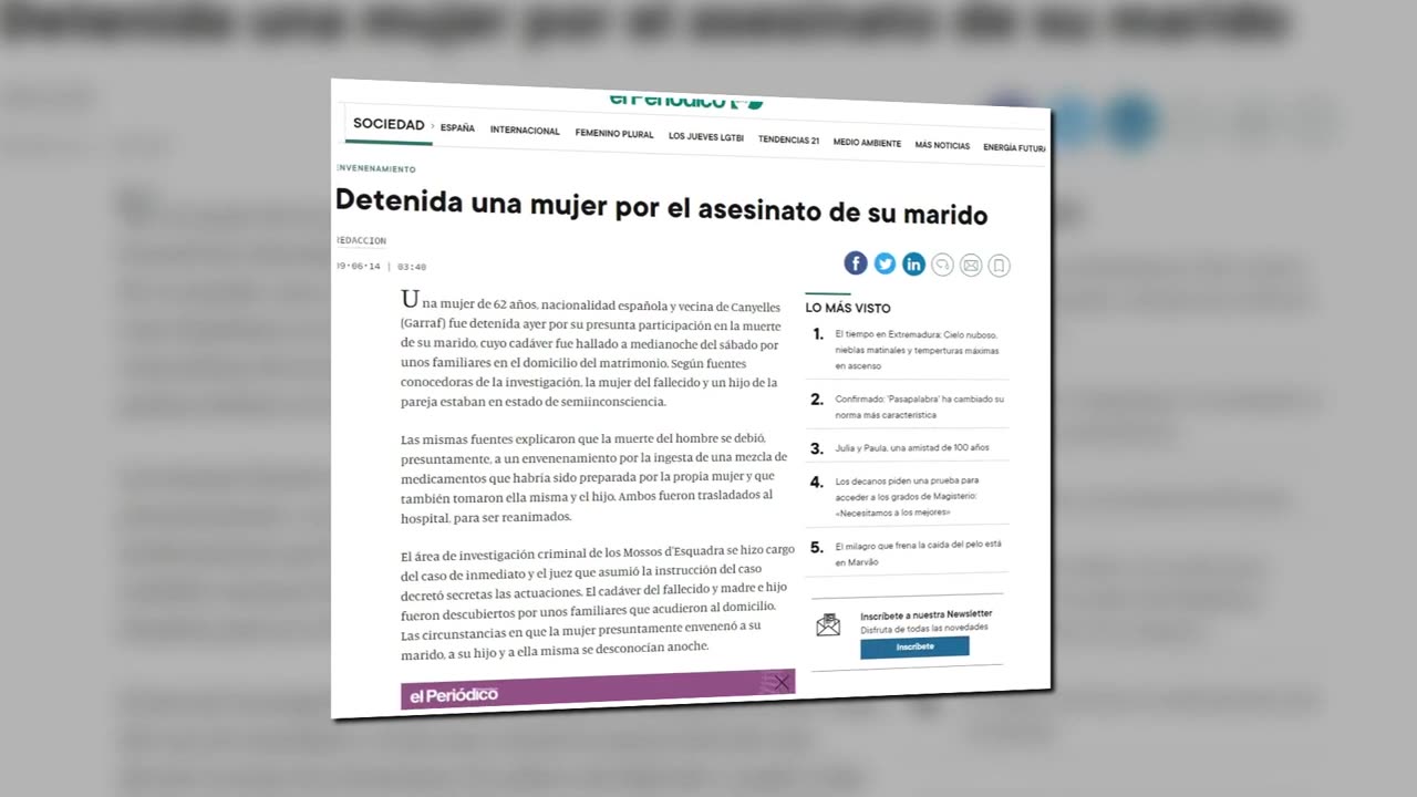 LA VIOLENCIA NO TIENE GENERO: presuntas asesinas 2014