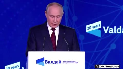 “Before Our Eyes, a Completely Novel World Order is Taking Shape ~ PUTIN