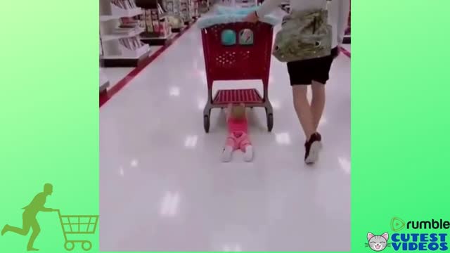 Shopping at the supermarket