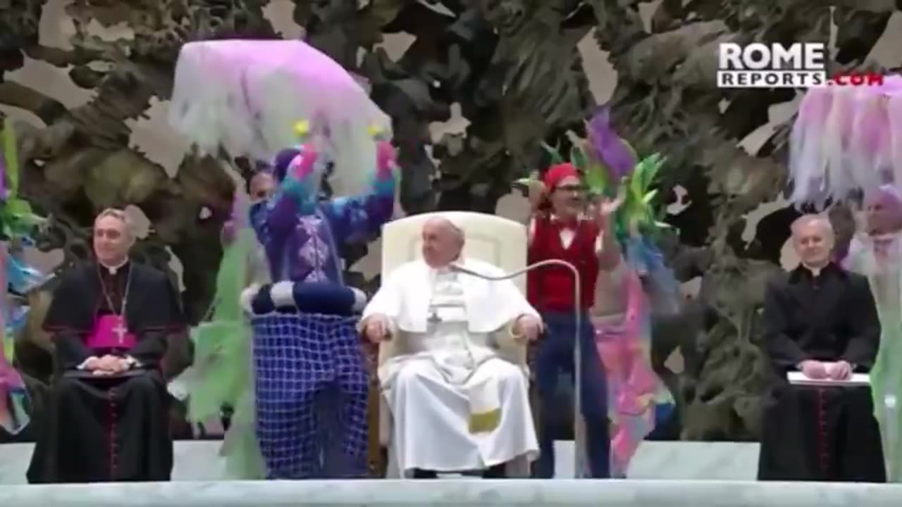 The Pope Being A Fag Again?!