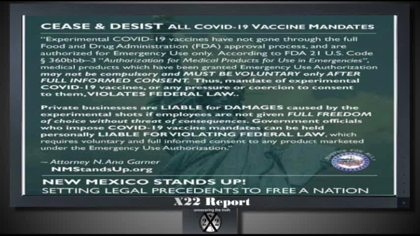 X22 Report - Do You See His Plan, How Do The People Take Back The Power & Crush The [DS] System?