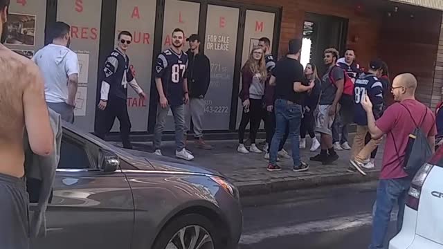 Brawl Breaks Out in Boston