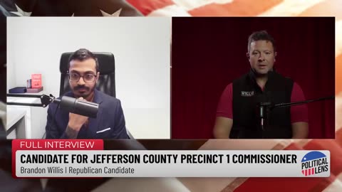 2024 Candidate for Jefferson County Precinct 1 Commissioner - Brandon Willis | Republican