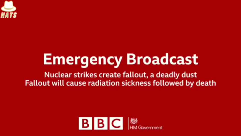 In the event of a nuclear attack ever taking place the BBC have prepared this emergency broadcast