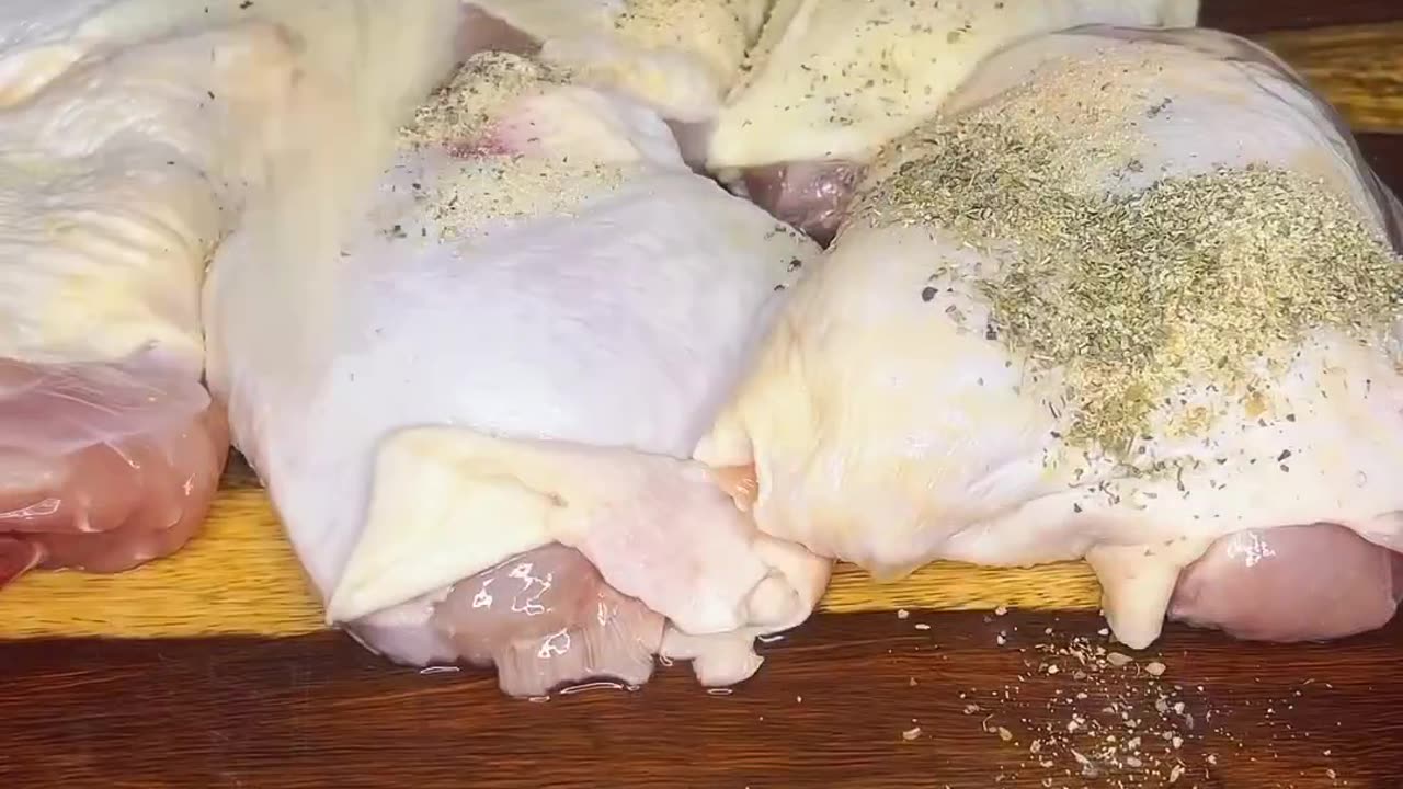 Garlic Parmesan Chicken Thighs