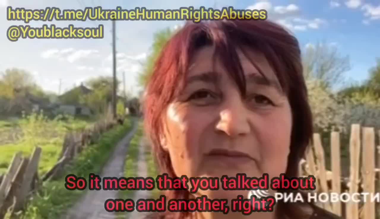 Galina told how under Ukrainian rule for Victory Day.