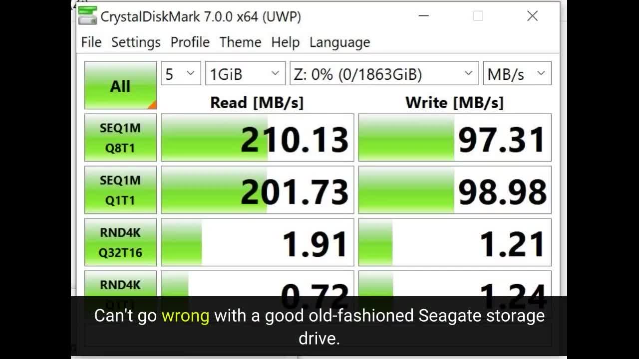 Seagate BarraCuda 2TB Internal Hard Drive HDD – 3.5 Inch SATA 6Gb/s 7200 RPM 256MB Cache 3.5-Inch