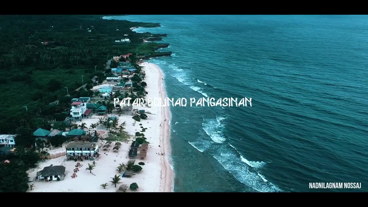 Philippine beach in Patar Pangasinan