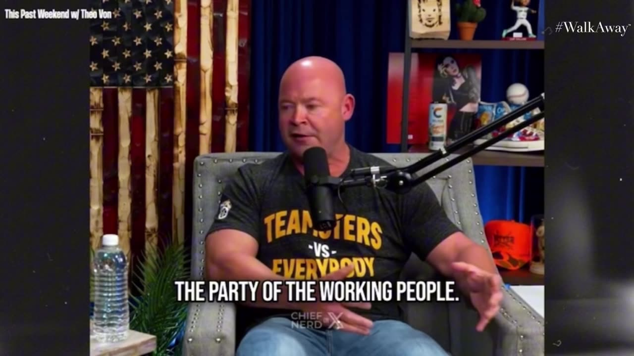 Teamsters President: “I’m a Democrat but they’ve been f*cking us over for 40 years!” #WalkAway