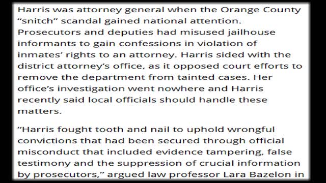 Biden/Harris Equals Mass Incarceration Part 1