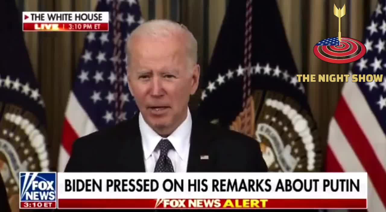 Joe Biden taking questions after budget remarks