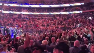 Trump arrives at Madison Square Garden UFC309