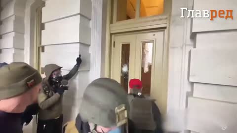 AntiFa vandalize Capitol on Jan 6 2021