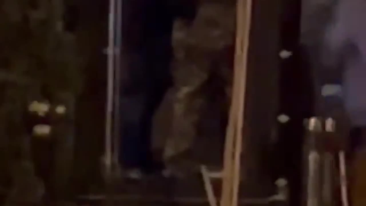 Ukrainian recruiters walks into a restaurant and approach civilian men