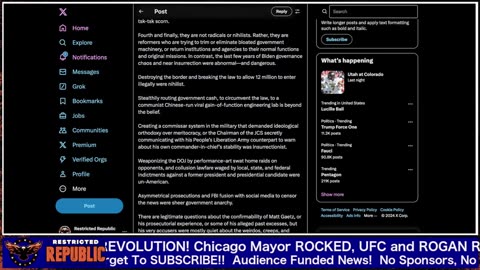 Retricted Republic - The Trump REVOLUTION! The Disruptors Identified!