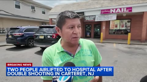 2 people shot in carteret,New jersey