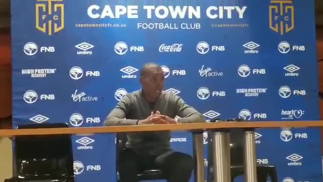 Arthur Zwane on their loss to CT City