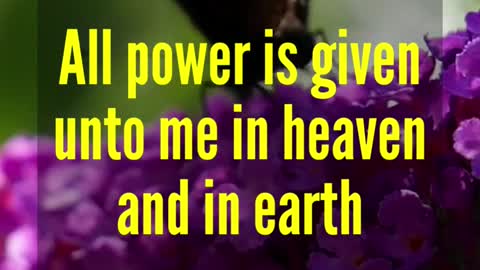 JESUS SAID... Peace be unto you: as my Father hath sent me, even so send I you.”