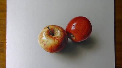 Draw A Smooth Surface Of The Apple