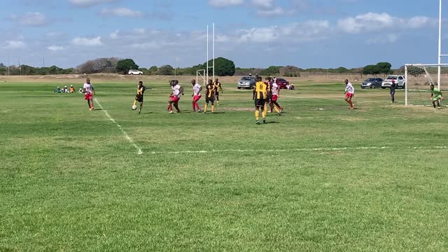 Gansbay Rovers vs. Express FC: Shot! Bumza