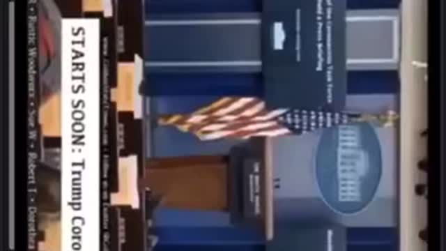 CV19 White House briefing room