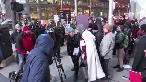 Based Crusader Blows Up Jail Protest