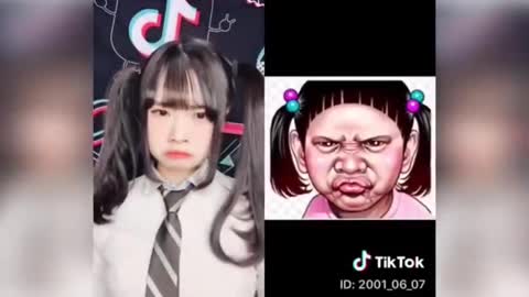 Cute Funny Face Show TikTok