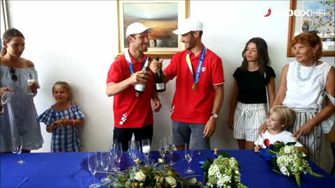 Braća Fantela vratili se u Split nakon osvajanja svjetskog zlata