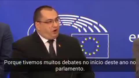 Cristian Terhers da Romenia, no parlamento europeu.