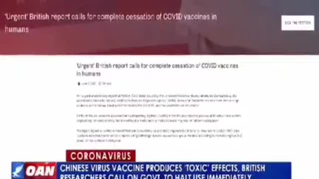 OAN news segment on Covid Vax