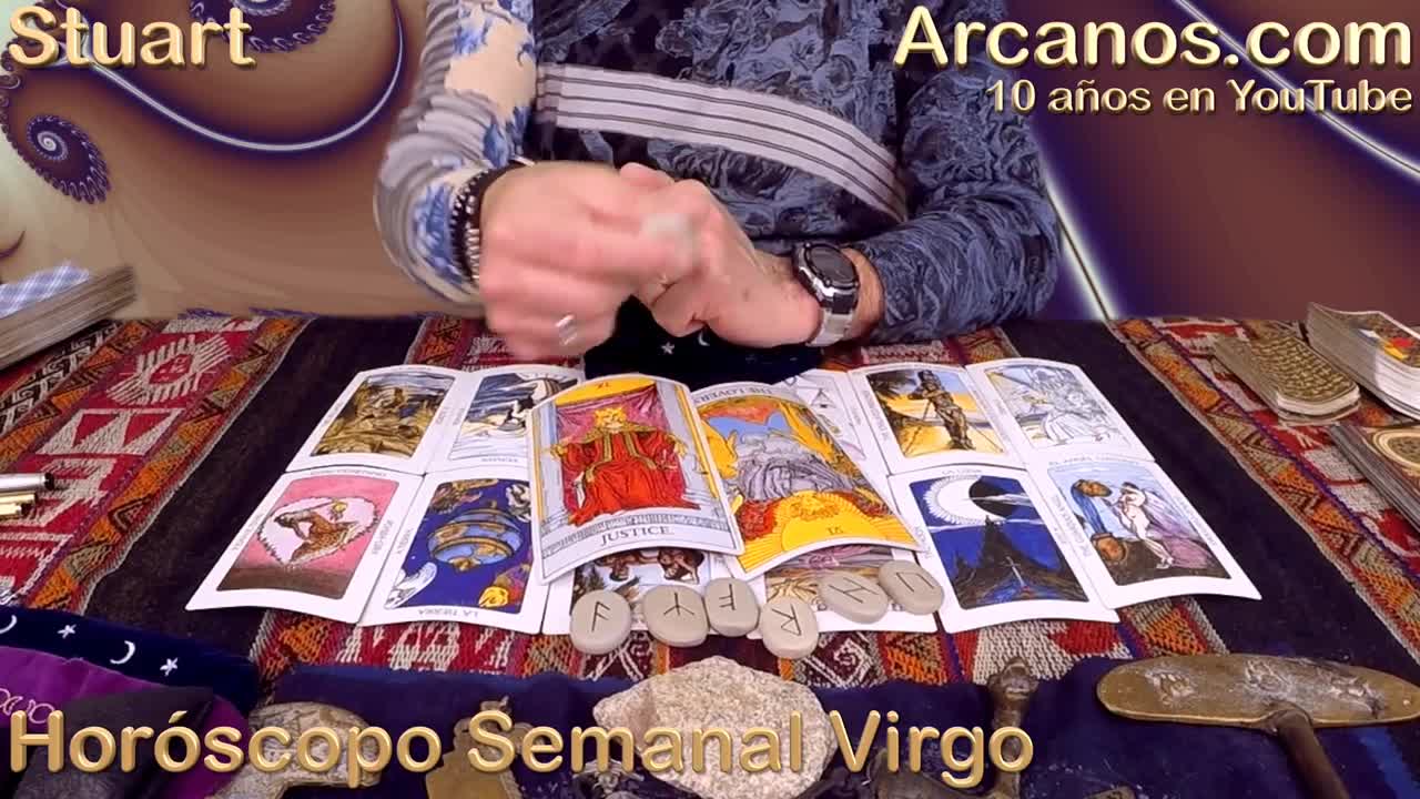 VIRGO ENERO 2018-03-14 al 20 Ene 2018-Amor Solteros Parejas Dinero Trabajo-ARCANOS.COM