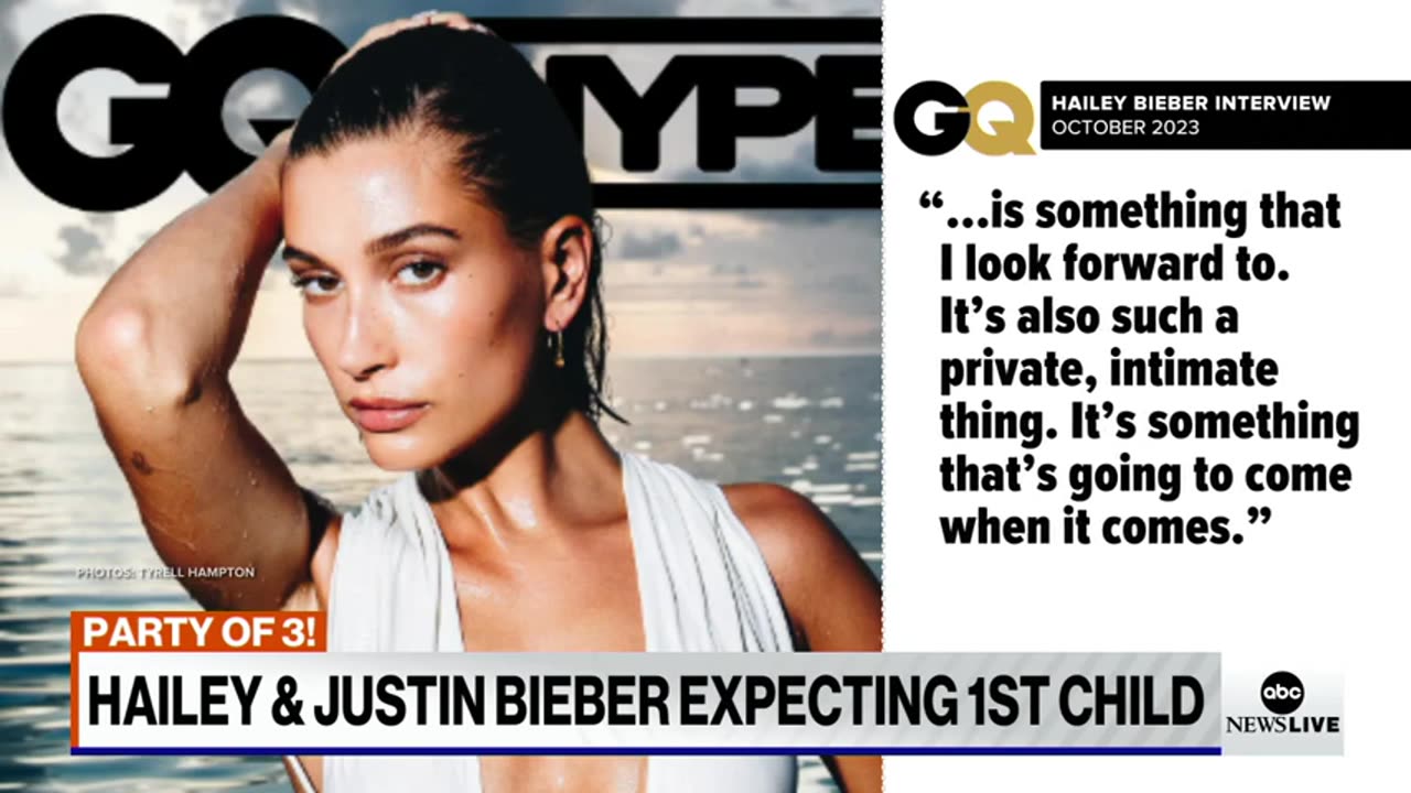 Hailey and Justin Bieber expecting 1st child ABC News
