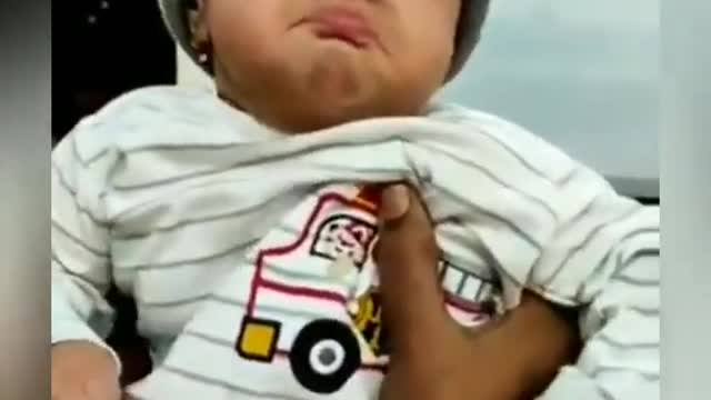 Cute baby crying clips # fun cuteness babies _ funny baby video's