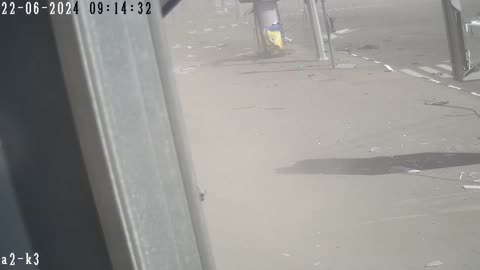 Another video of today's Russian shelling of the center of Kharkiv