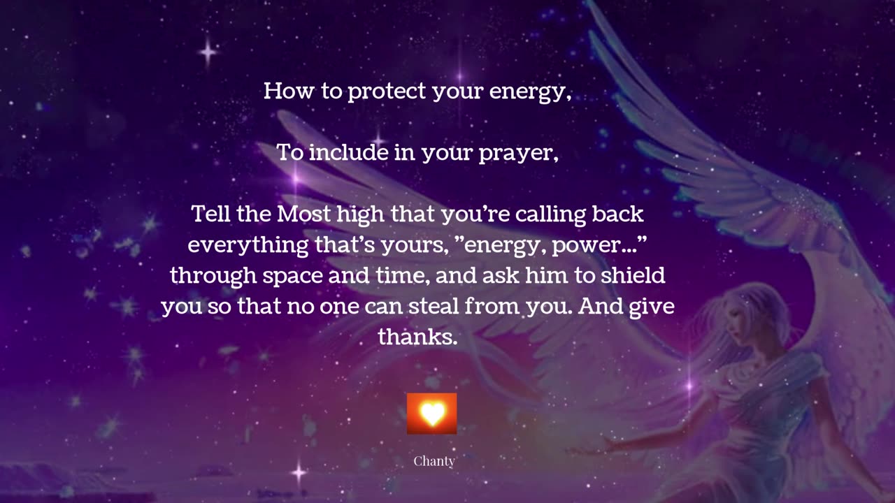 How to protect your energy