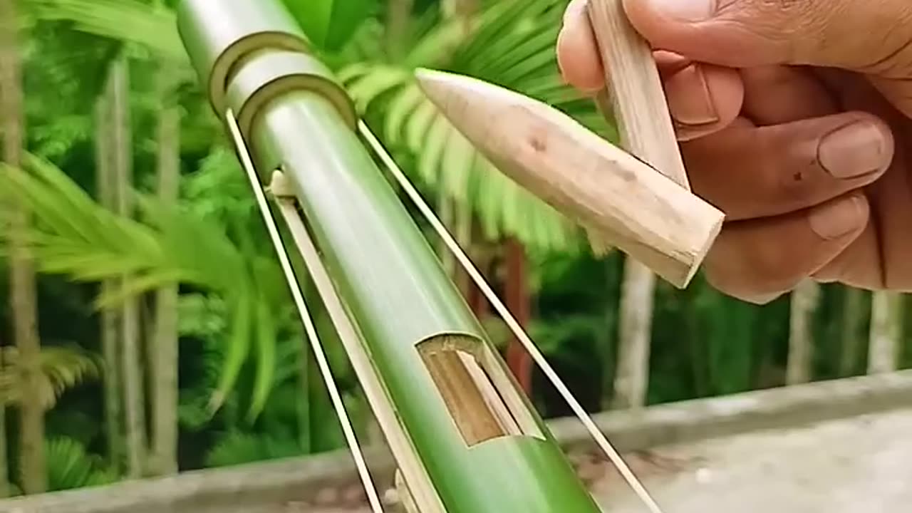 Bamboo creation with mojo can