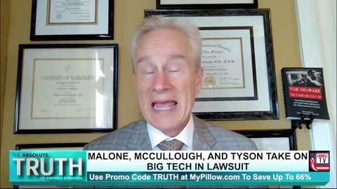 Malone, McCullough, and Tyson Take on Big Tech in Covid Vaccine Lawsuit